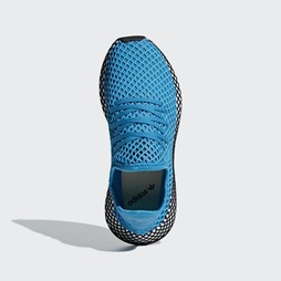 Adidas Deerupt Runner Gyerek Utcai Cipő - Kék [D62850]